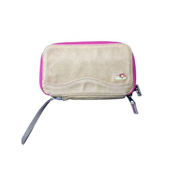 Lily pond canvas carry wallet western chore cowgirl casual everyday - Picture 1 of 7